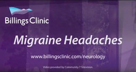 Migraine Headache information - Community Seven interview with Billings Clinic Neurologist Dennis O' Brien, MD