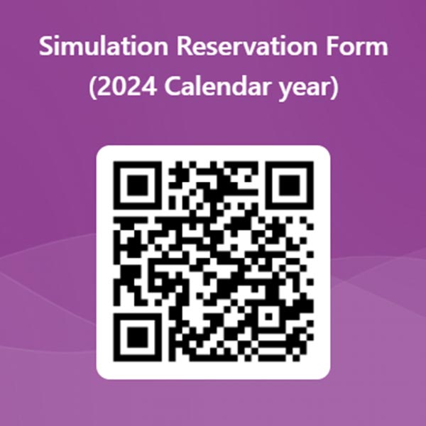 Billings Clinic - Simulation Lab Reservation Form - QR Code