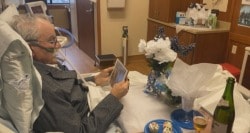 Patient attends wedding from hospital